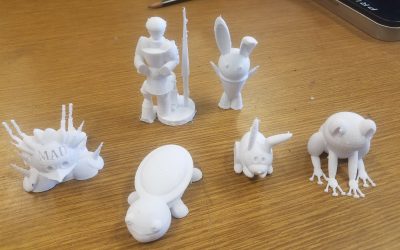 RMS Art Classses are 3D Printing